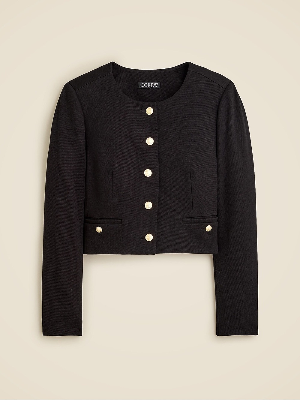 J.Crew Cropped lady jacket in stretch twill